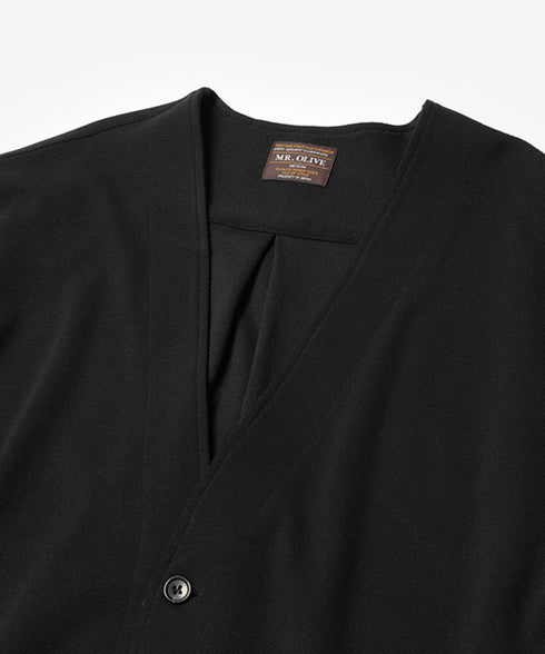 MROLIVE / RAYON MILANO RIB / CARDI SHIRT ミスターオリーブ/レーヨンミラノリブ/カーディシャツ